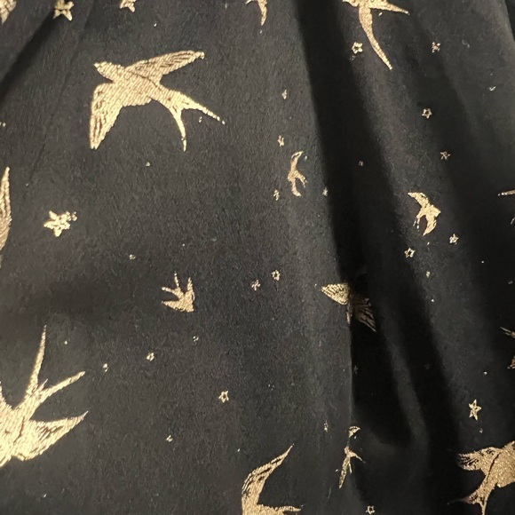 Retro Chic by Torrid Black and Gold Bird Dress, EUC, Size 18 - Picture 9 of 9